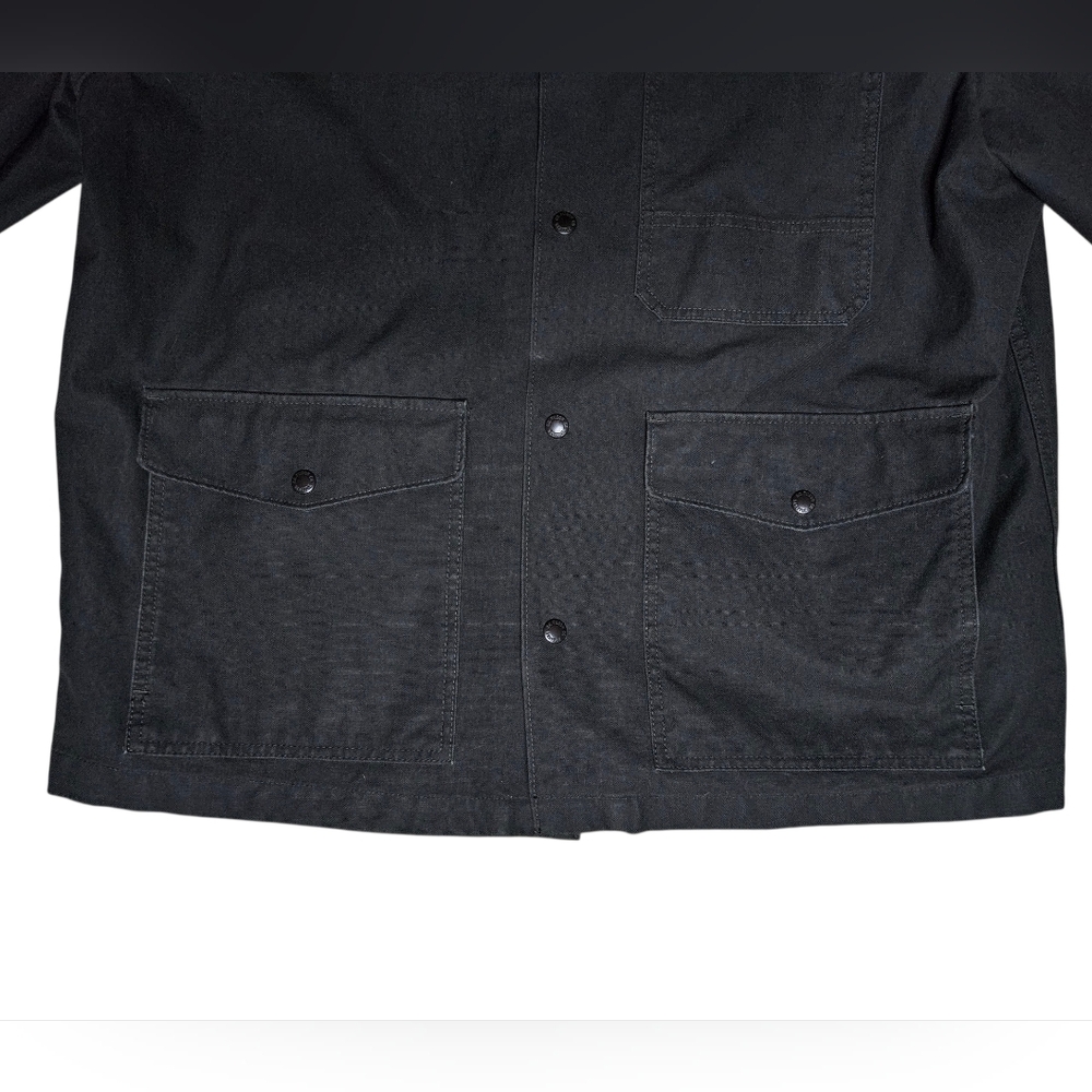 Filson | Tin Cloth Cruiser Jacket | Raven Black | Mens | XL - Picture 5 of 16
